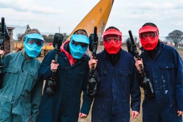 Paintball vriendengroep Strandhoeve 2